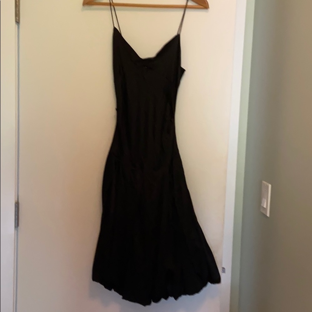 Diane vonFurstenberg Black silk dress